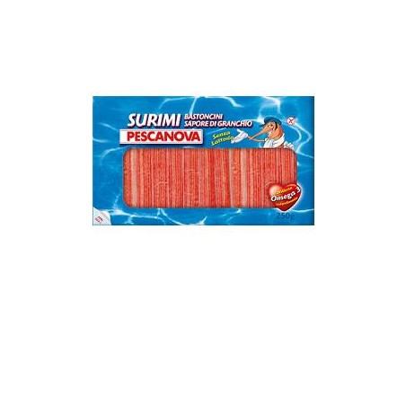 Pescanova Surimi Surgelati Senza Glutine 250 G Pescanova Surimi Surgelati Senza Glutine 250 G