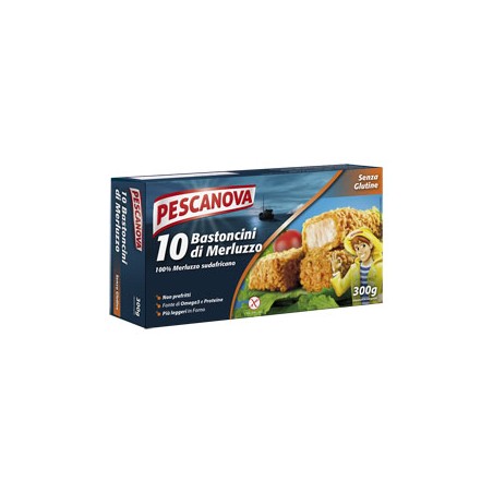 Pescanova 10 Bastoncini Di Merluzzo Da 30 G