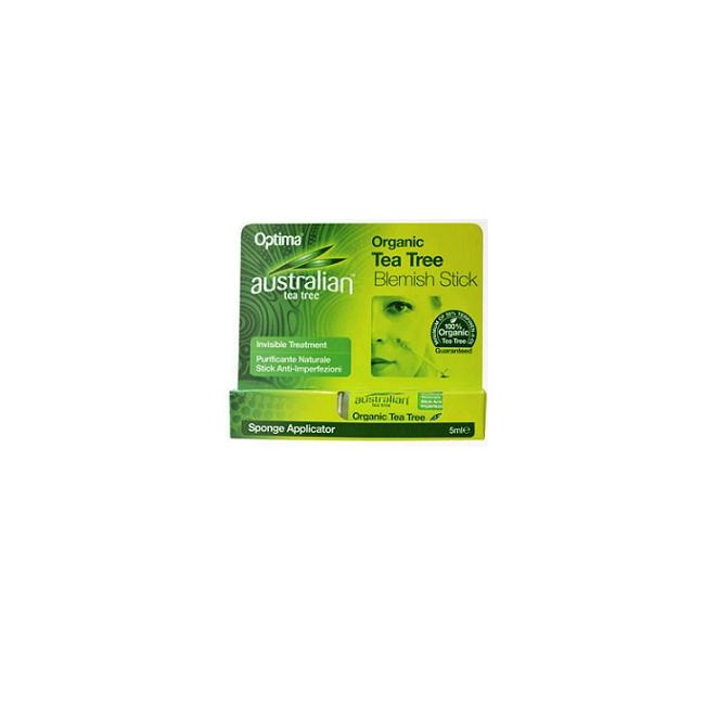 Optima Naturals Australian Tea Tree Blemish Stick - Stick Imperfezioni Viso 7ml Optima Naturals Australian Tea Tree Blemish Stick - Stick Imperfezioni Viso 7ml