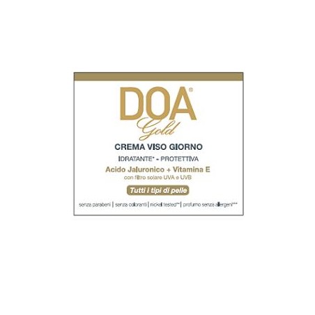 Doafarm Doa Gold Crema Viso Giorno Idratante 50 Ml