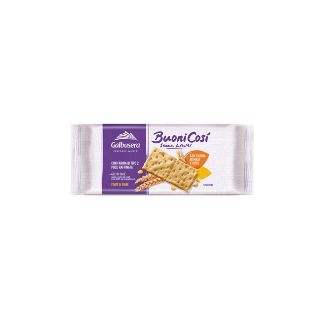 Galbusera Buonicosi' Senza Lieviti Cracker 300 Grammi Galbusera Buonicosi' Senza Lieviti Cracker 300 Grammi