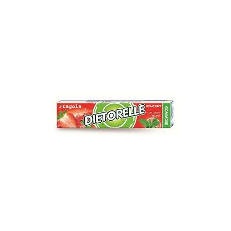 Sperlari Dietorelle Caramelle Gommose In Formato Stick Al Gusto Fragola Dolcificate A Base Di Stevia 27 Grammi