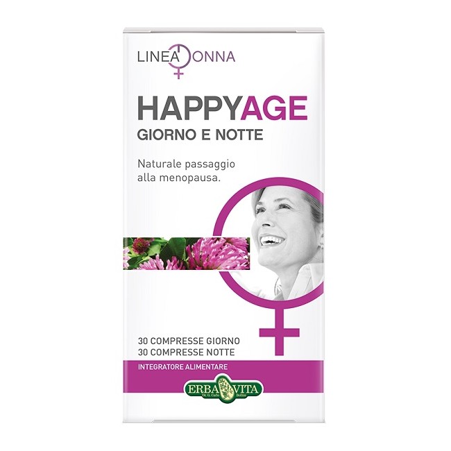 Erba Vita Happy Age Giorno E Notte 60 Compresse Erba Vita Happy Age Giorno E Notte 60 Compresse