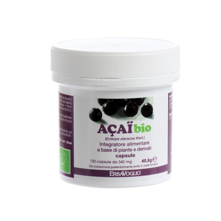 Erbavoglio Acai 120 Capsule Bio 40,80g
