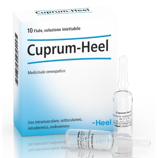 HEEL CUPRUM 10 FIALE DA 1,1 ML L'UNA HEEL CUPRUM 10 FIALE DA 1,1 ML L'UNA