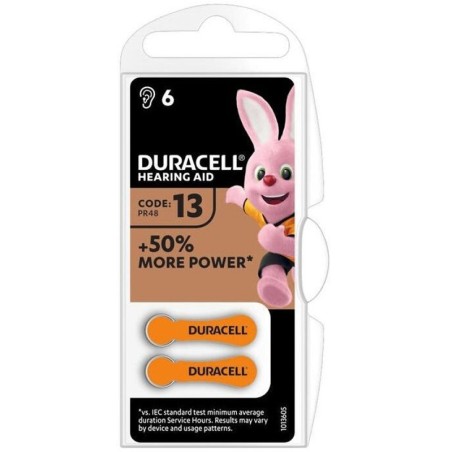 Duracell Easy Tab 13 Arancio Batteria Per Apparecchio Acustico Duracell Easy Tab 13 Arancio Batteria Per Apparecchio Acustico