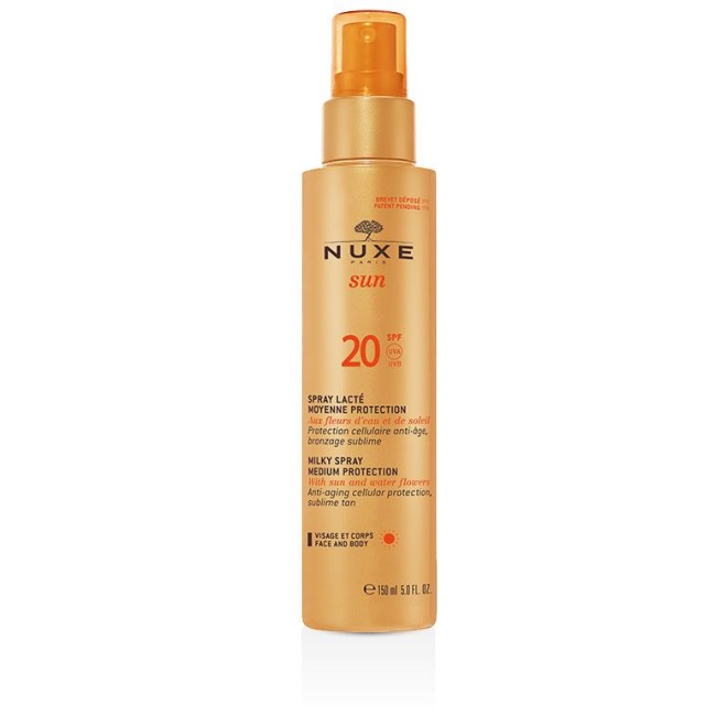 Nuxe Sun Spray Solare Viso E Corpo Spf20 150 Ml Nuxe Sun Spray Solare Viso E Corpo Spf20 150 Ml
