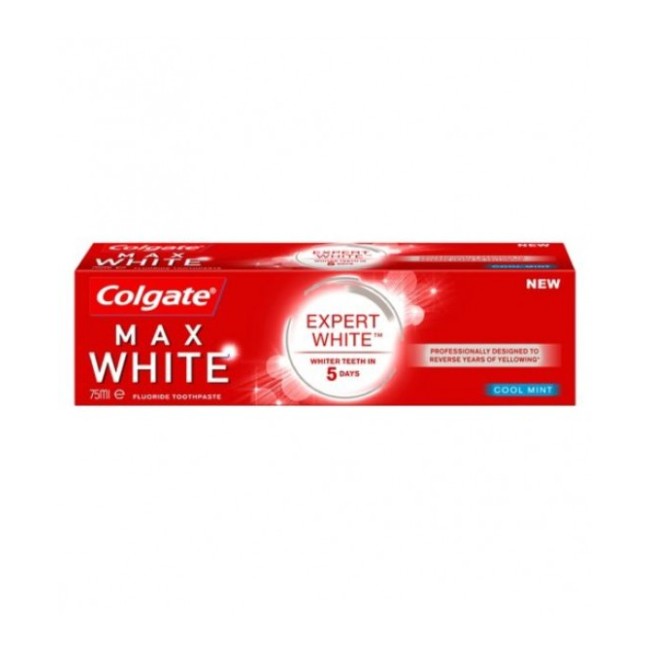 Colgate Max White Expert White Dentifricio Tubo 75ml Colgate Max White Expert White Dentifricio Tubo 75ml