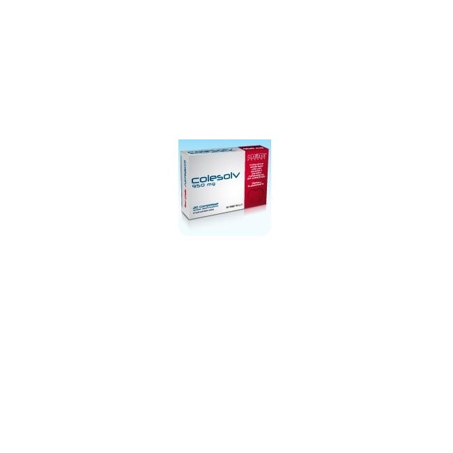 COLESOLV 30CPR 25,5 G COLESOLV 30CPR 25,5 G