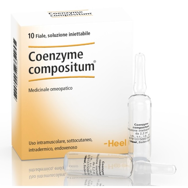 HEEL COENZYME COMPOSTO 10 FIALE DA 2,2 ML L'UNA HEEL COENZYME COMPOSTO 10 FIALE DA 2,2 ML L'UNA