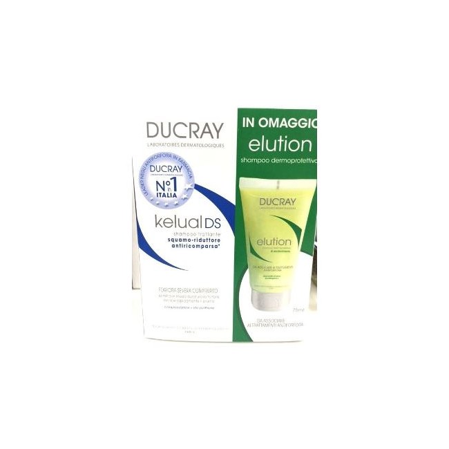 Ducray Kelual Ds Shampoo + Elution 75 Ml Ducray Kelual Ds Shampoo + Elution 75 Ml