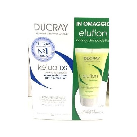 Ducray Kelual Ds Shampoo + Elution 75 Ml