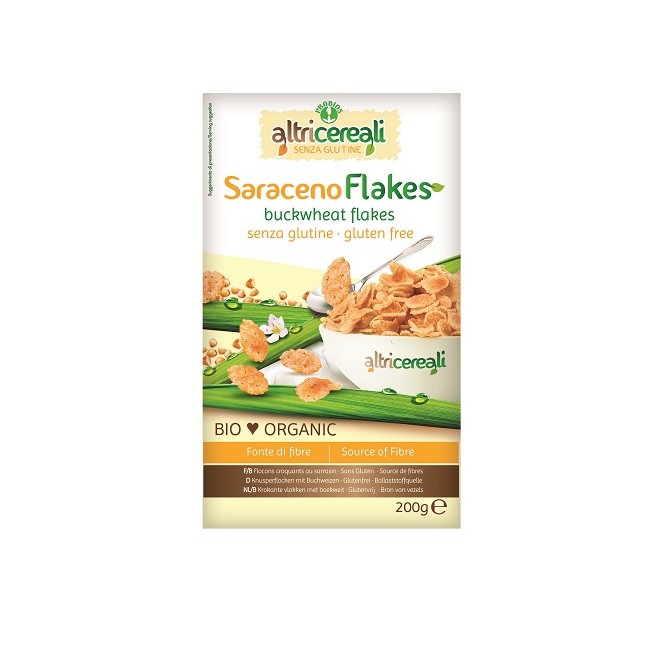 Probios Societa' Benefit Altricereali Saraceno Flakes Bio 200 G Probios Societa' Benefit Altricereali Saraceno Flakes Bio 200 G