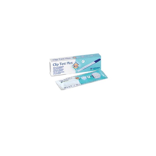 TEST DI GRAVIDANZA CLIP PLUS HCG STICK 1 PEZZO TEST DI GRAVIDANZA CLIP PLUS HCG STICK 1 PEZZO
