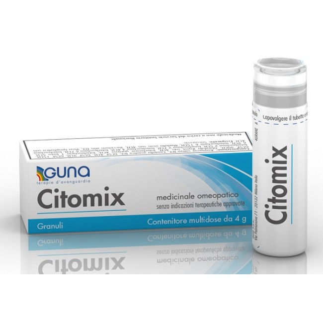 Tubo granuli da 4 Gr di Guna Citomix medicinale omeopatico per il sistema immunitario Tubo granuli da 4 Gr di Guna Citomix medicinale omeopatico per il sistema immunitario
