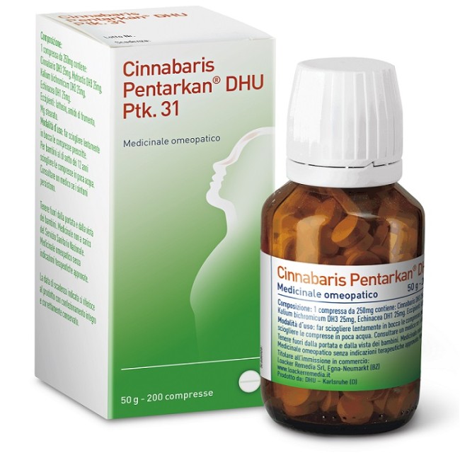 CINNABARIS 31 PTK 200 COMPRESSE 50 G CINNABARIS 31 PTK 200 COMPRESSE 50 G