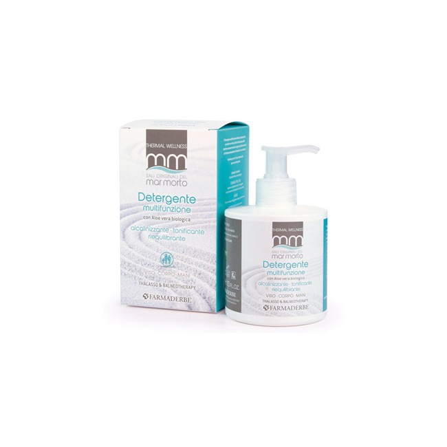 Farmaderbe Sali Originali Del Mar Morto Detergente Multifunzione 300 Ml Farmaderbe Sali Originali Del Mar Morto Detergente Multifunzione 300 Ml