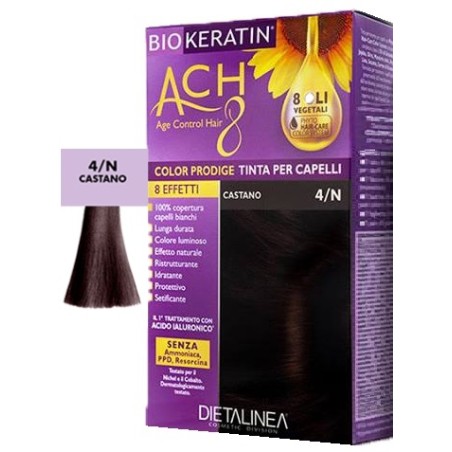 Gdp - General Dietet. Pharma Biokeratin Ach8 Color Prodige 4/n Castano Gdp - General Dietet. Pharma Biokeratin Ach8 Color Prodige 4/n Castano