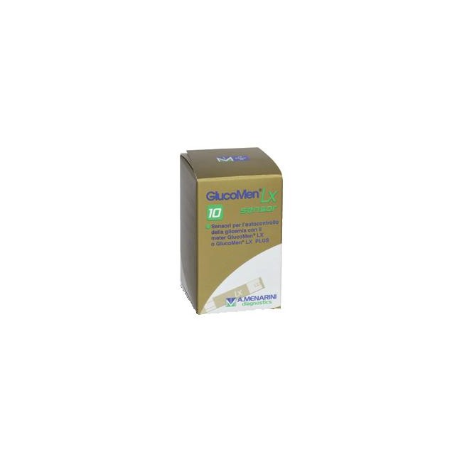 Menarini Strisce Misurazione Glicemia Glucomen Lx Plus 10 Pezzi Menarini Strisce Misurazione Glicemia Glucomen Lx Plus 10 Pezzi