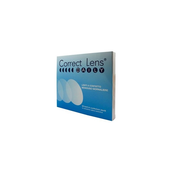 Fidia Healthcare Correct Lens Daily Lenti Contatto Monouso Giornaliere 5,50 30 Pezzi