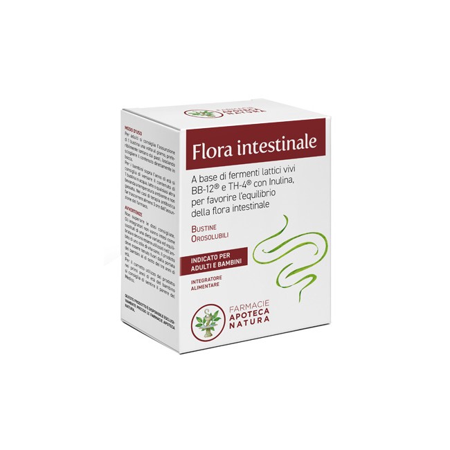 Apoteca Natura Flora Intestinale 10 Bustine Orosolubili Apoteca Natura Flora Intestinale 10 Bustine Orosolubili