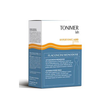 Istituto Ganassini Tonimer Hypertonic Lavaggio Nasale 18 Flaconcini Istituto Ganassini Tonimer Hypertonic Lavaggio Nasale 18 Flaconcini