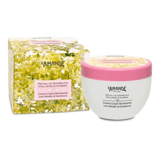 L'amande Petali Sambuco Crema Profumo Polvere D'ambra 20 Ml