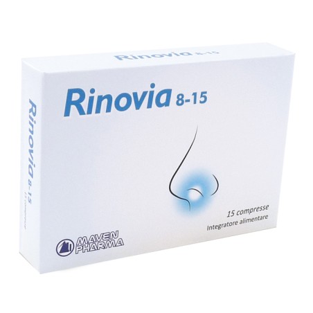 Maven Pharma Rinovia 8-15 15 Compresse Maven Pharma Rinovia 8-15 15 Compresse