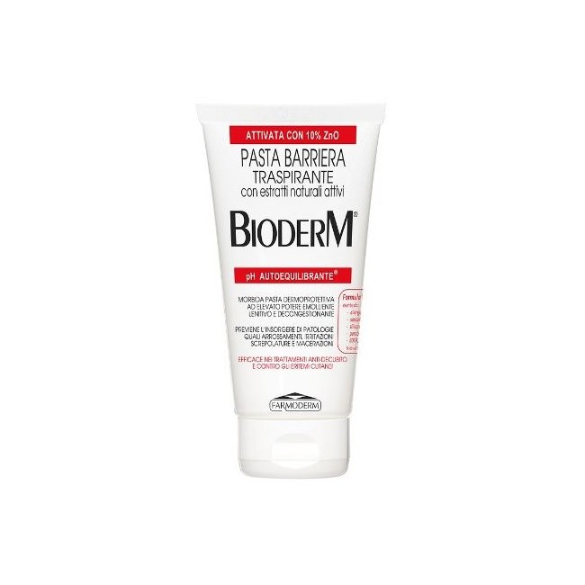 Bioderm Pasta Barriera allo Zinco per la Pelle 150 ml Bioderm Pasta Barriera allo Zinco per la Pelle 150 ml