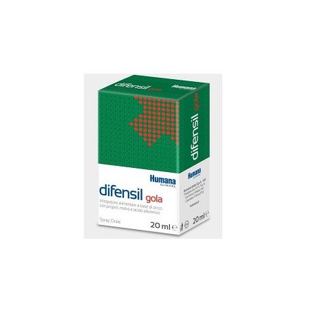 Humana Difensil Gola Spray 20 Ml