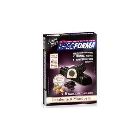 Nutrition & Santè Pesoforma Barrette Cuore Mandorla 372 G Nutrition & Santè Pesoforma Barrette Cuore Mandorla 372 G