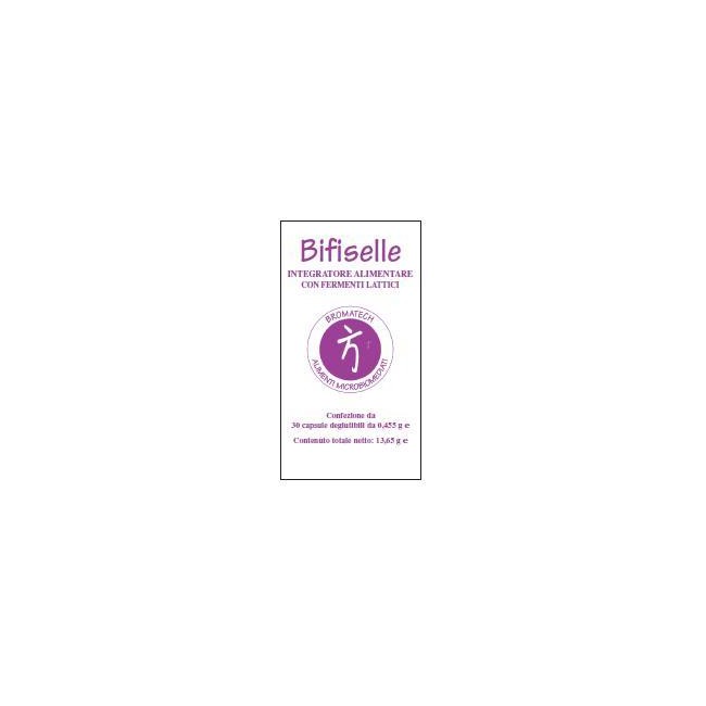 Confezione da 30 capsule di Bromatech Bifiselle integratore di fermenti lattici per il benessere intestinale Confezione da 30 capsule di Bromatech Bifiselle integratore di fermenti lattici per il benessere intestinale