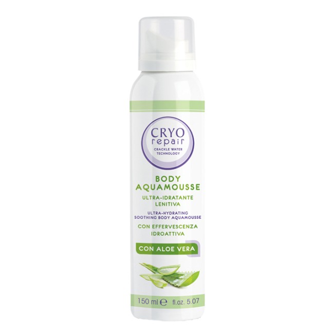Rg Pharma Cryo Repair Body Aquamousse Ultra Idratante E Lenitiva Con Aloe Vera 150 Ml