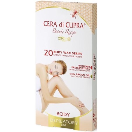 Farmaceutici Dott. Ciccarelli Cera Di Cupra Strisce Depilatorie Corpo 20 Pz