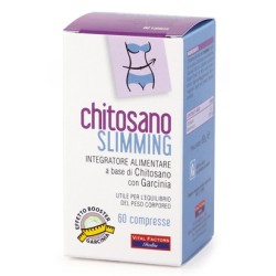 Vital Factors Chitosano Slimming Integratore Dimagrante 60 Compresse