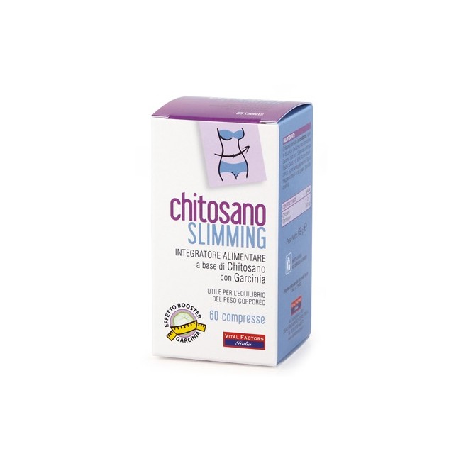 Vital Factors Chitosano Slimming Integratore Dimagrante 60 Compresse Vital Factors Chitosano Slimming Integratore Dimagrante 60 Compresse