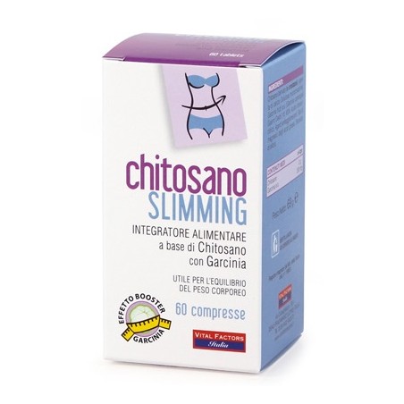 Vital Factors Chitosano Slimming Integratore Dimagrante 60 Compresse Vital Factors Chitosano Slimming Integratore Dimagrante 60 Compresse