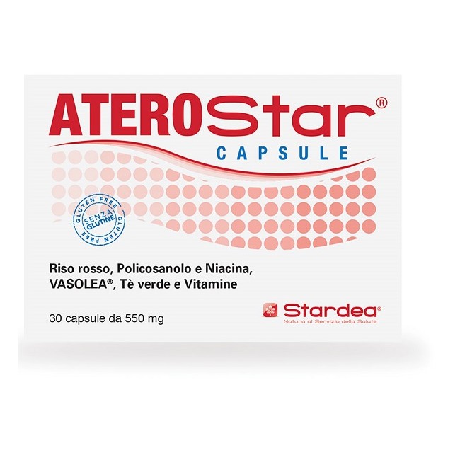 Stardea Aterostar Capsule 30 Compresse 550mg Stardea Aterostar Capsule 30 Compresse 550mg