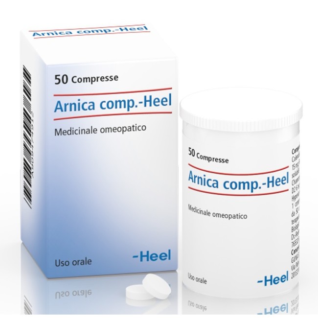 Confezione da 50 compresse di Arnica Compositum Heel Guna Medicinale Omeopatico Antinfiammatorio Confezione da 50 compresse di Arnica Compositum Heel Guna Medicinale Omeopatico Antinfiammatorio