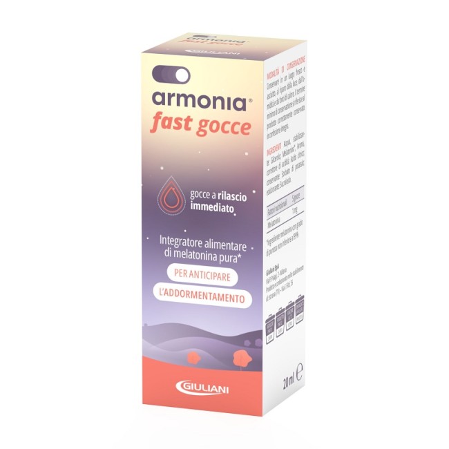 ARMONIA FAST 1 MG MELAT GOCCE 20 ML ARMONIA FAST 1 MG MELAT GOCCE 20 ML