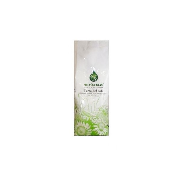 ARGILLA SOLARE ARGILLA VERDE SUPERVENTILATA 500 G ARGILLA SOLARE ARGILLA VERDE SUPERVENTILATA 500 G