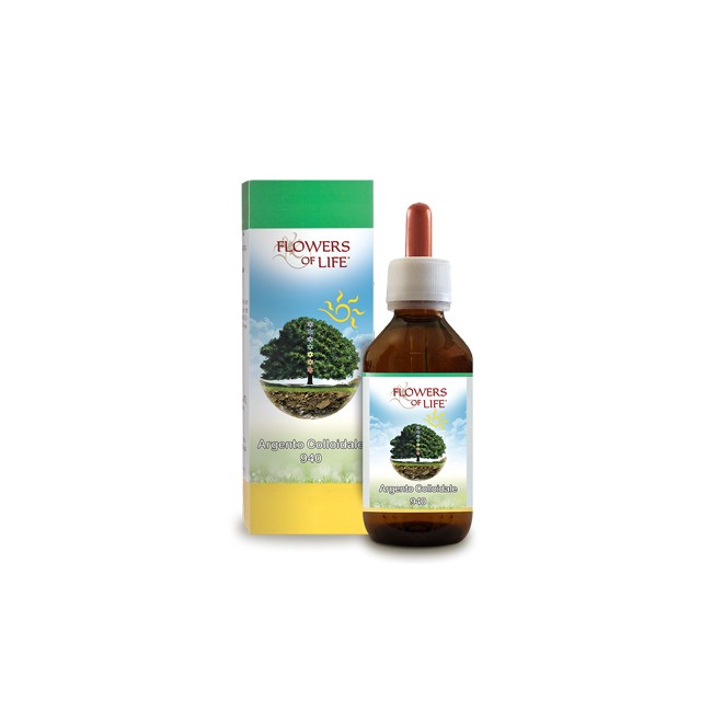 ARGENTO COLLOIDALE 940 100 ML FLOWERS OF LIFE ARGENTO COLLOIDALE 940 100 ML FLOWERS OF LIFE