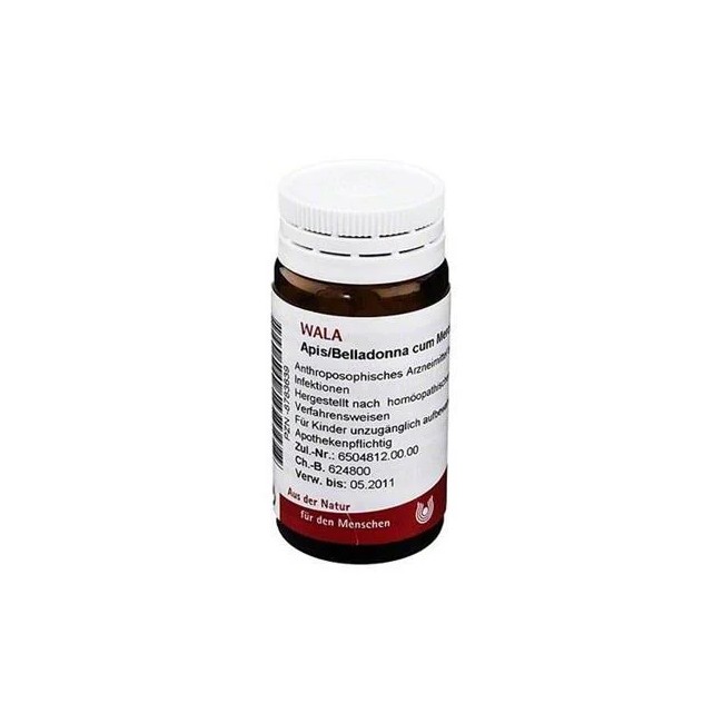 Wala Apis Belladonna Con Mercurio Globuli 20g Wala Apis Belladonna Con Mercurio Globuli 20g