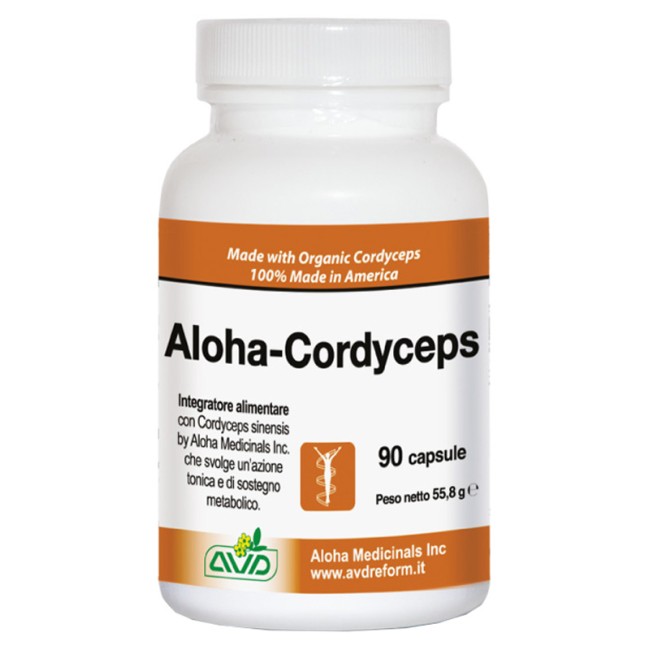ALOHA CORDYCEPS 90 CAPSULE FLACONE 55,8 G ALOHA CORDYCEPS 90 CAPSULE FLACONE 55,8 G