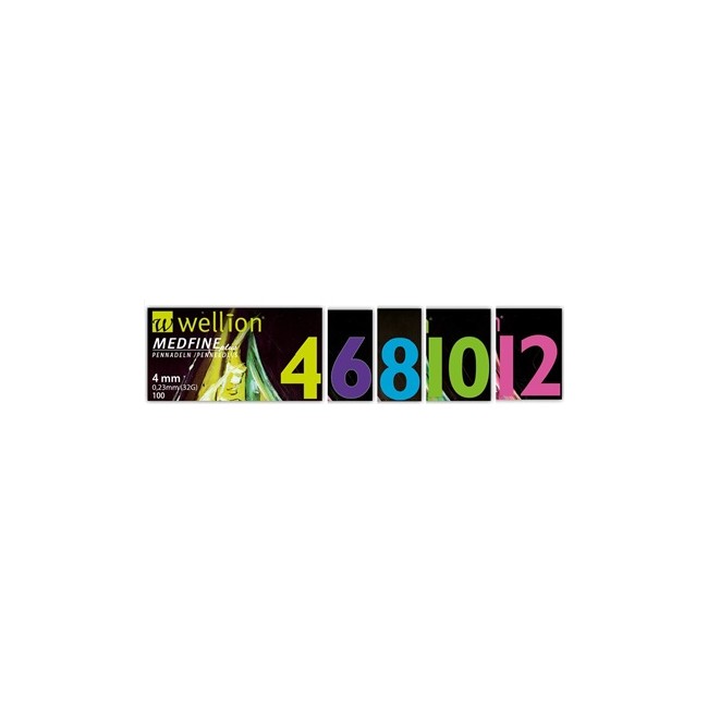 Med Trust Ago Per Penna Da Insulina Wellion Medfine Plus 5 31 Gauge Lunghezza 5 Mm 100 Pezzi