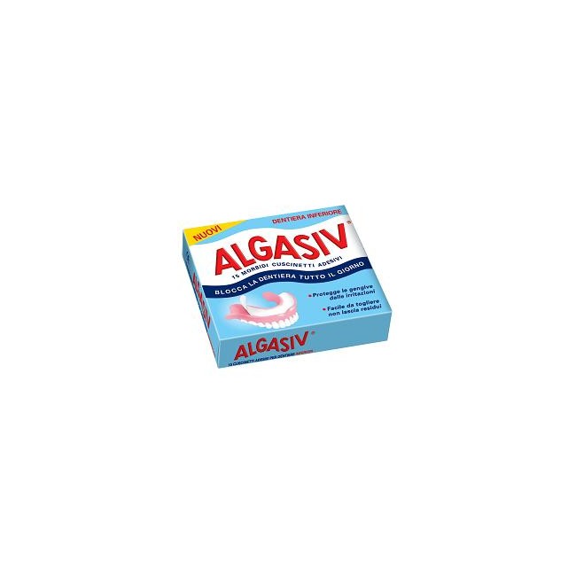Algasiv Adesivo Protesi Inferiore 15 Pezzi Algasiv Adesivo Protesi Inferiore 15 Pezzi
