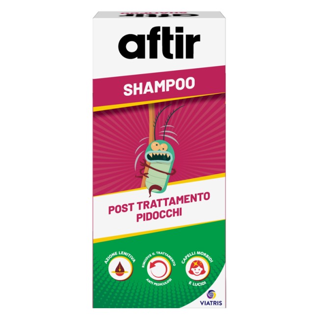 Falcone da 150 ml di Aftir Shampoo, prodotto utile per eliminare i pidocchi. Falcone da 150 ml di Aftir Shampoo, prodotto utile per eliminare i pidocchi.