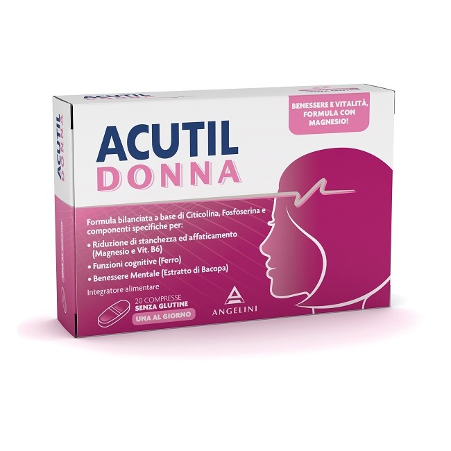 ACUTIL DONNA 20 COMPRESSE ACUTIL DONNA 20 COMPRESSE
