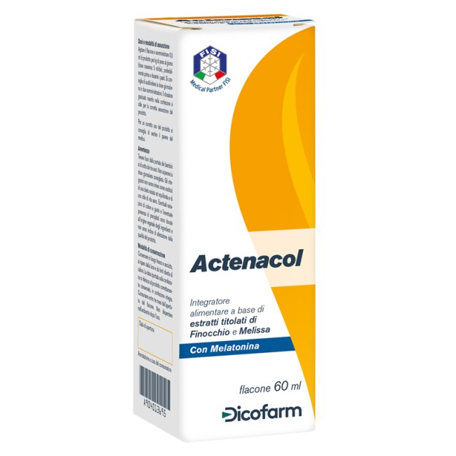 Actenacol Sciroppo Integratore Alimentare 60ml Actenacol Sciroppo Integratore Alimentare 60ml