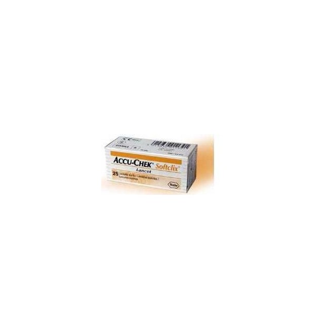 LANCETTE PUNGIDITO ACCU-CHEK SOFTCLIX 25 PEZZI LANCETTE PUNGIDITO ACCU-CHEK SOFTCLIX 25 PEZZI